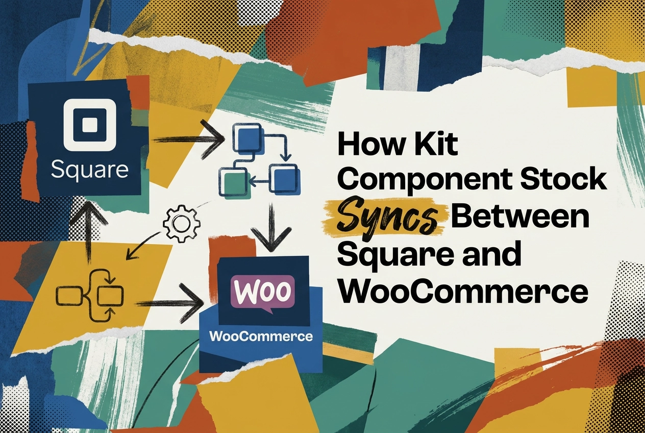How Kit Component Stock Syncs Between Square and WooCommerce