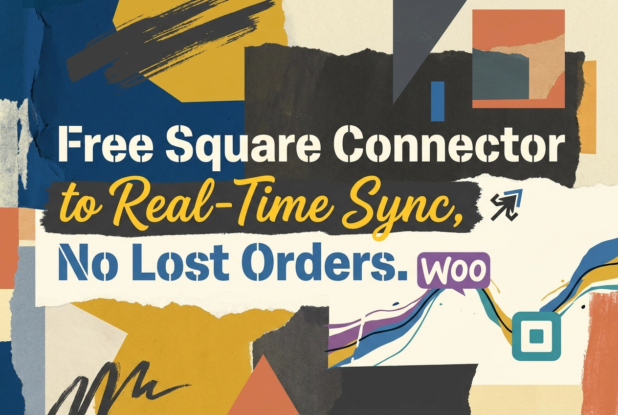 Free Square Connector to Real-Time Sync, No Lost Orders